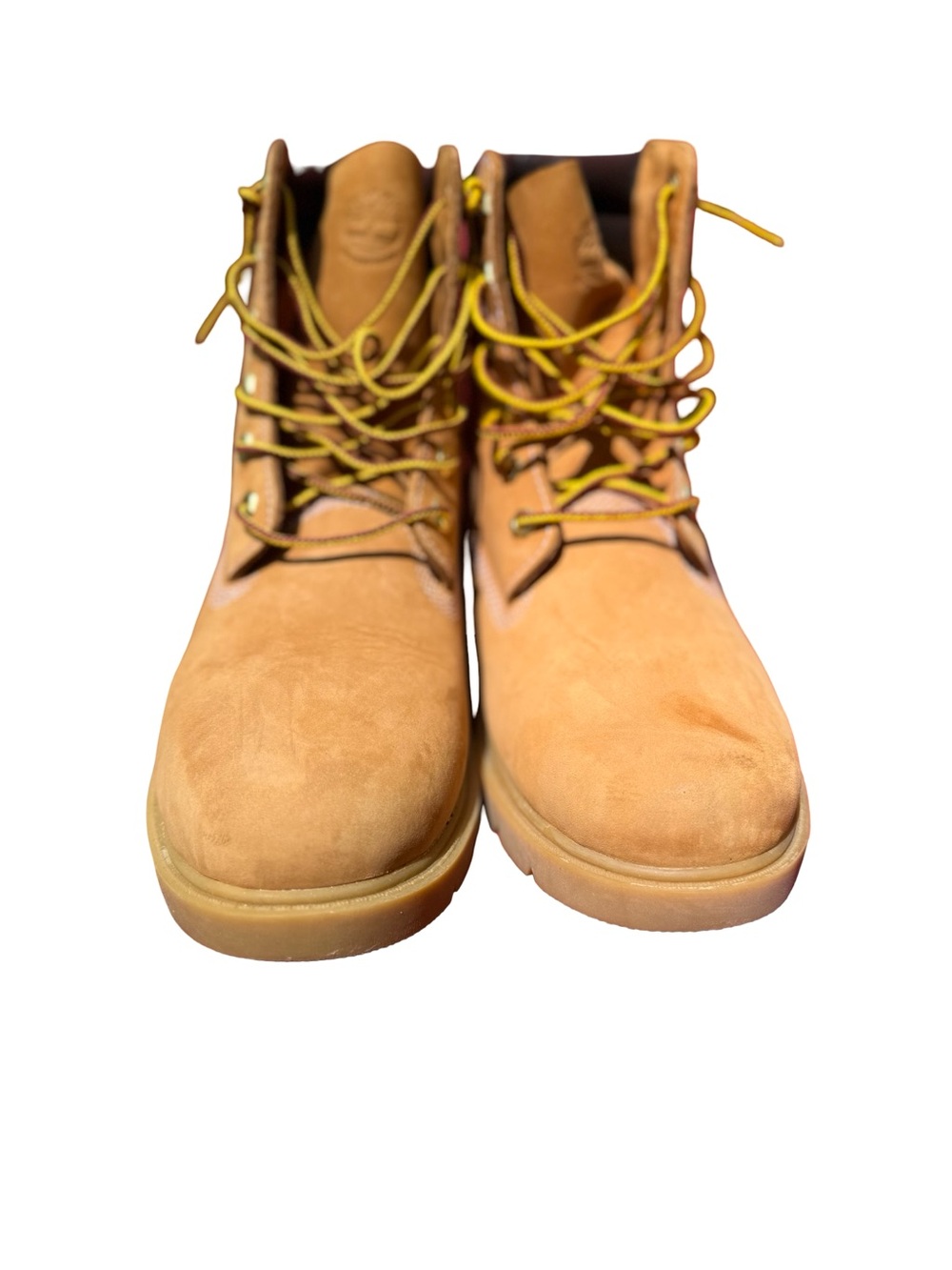 Timberland Wheat and Dark Brown Padded Ortholite Collar Boots Womens Size 10 - Picture 4 of 8